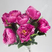 Sztuczne kwiaty - peonia duża różowa