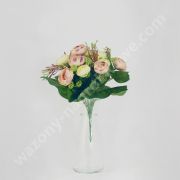 Sztuczny kwiat - peonia mala lila