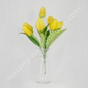 Sztuczne kwiaty - tulipan żółty