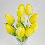 Sztuczne kwiaty - tulipan żółty